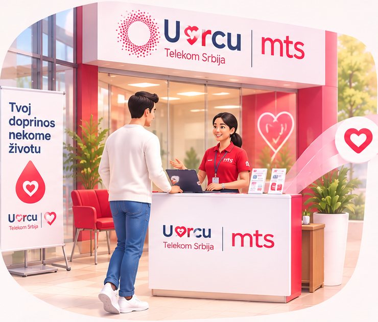 Davalac se prijavljuje na štandu udruženja U Srcu