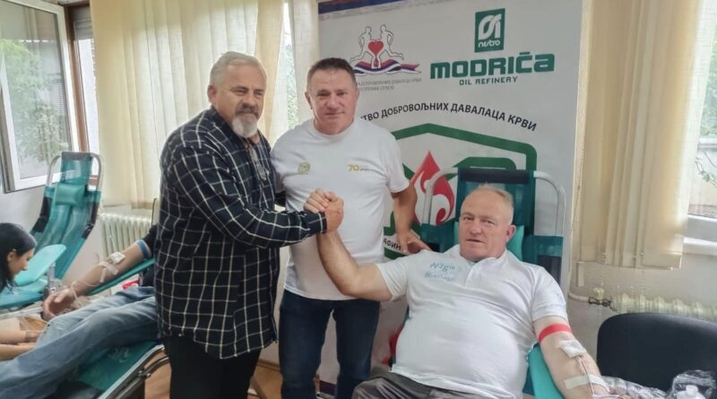 Акција добровољног давања крви, Модрича 31.05.2024